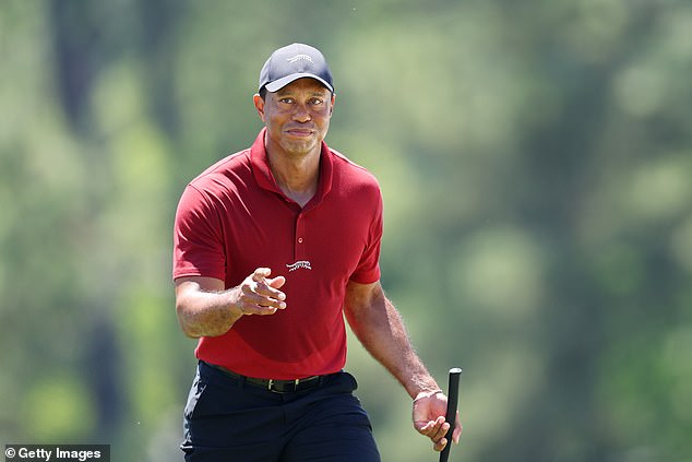 Tiger Woods' worst 72-hole performance ever at Augusta also came to an end on Sunday