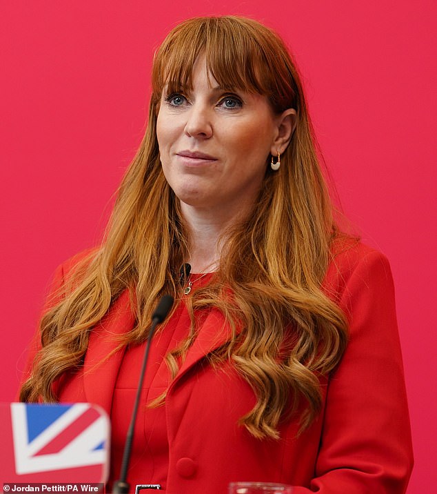 Angela Rayner (pictured) was reportedly on the electoral roll of the former council house she owned in Vicarage Road, Stockport for a number of years, while actually living in her husband's house with their children