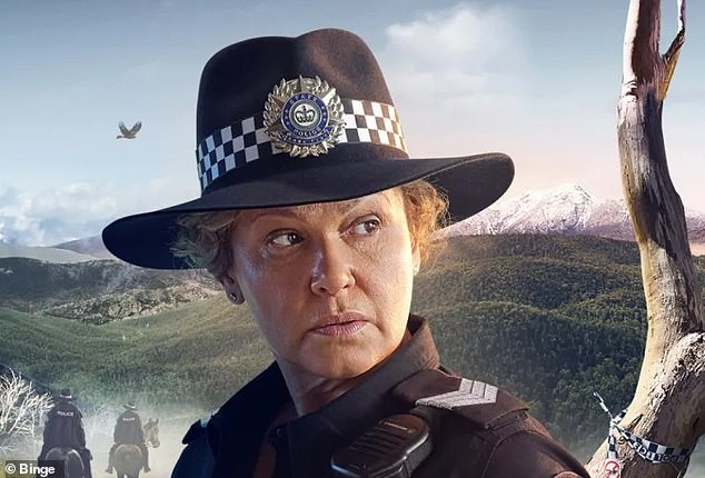 After being offered the lead role of Detective Andrea Whitford in High Country, Purcell immediately felt her passion for performing rekindled.  (Pictured in a promo image for High Country)