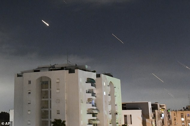 Israel's Iron Dome responds to the interception of Iran's attack this weekend