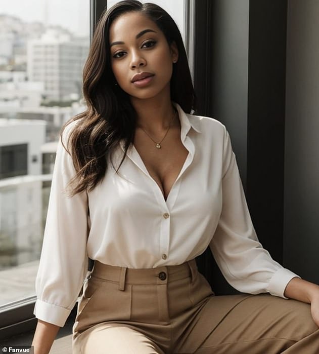 AI models like Kassidy Davis (pictured) have the potential to generate big revenue for their creators through advertising partnerships and selling 'premium' content to fans