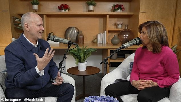 The Today host, 59, discussed her daily regimen with bestselling author Chip Conley, 63, during a recent episode of her podcast titled Making Space