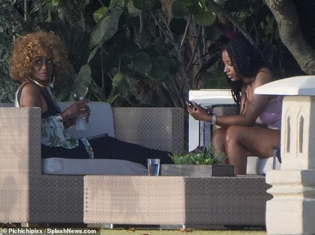 Diddy's mother Janice Combs also attended the family gathering on Monday