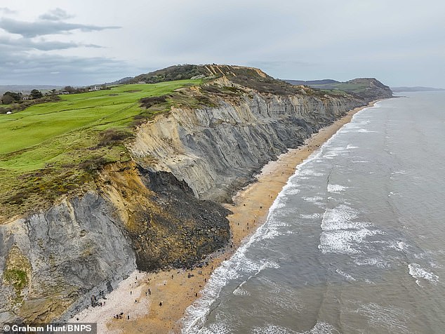 The devastating and dangerous rockfall occurred around 7:30 a.m. on Sunday