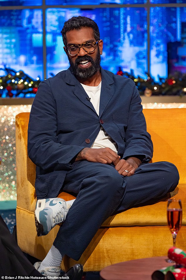 Although Romesh Ranganathan was more of a left-field choice for the role, he still managed to get seven percent of the vote to replace Ralf (pictured in December)