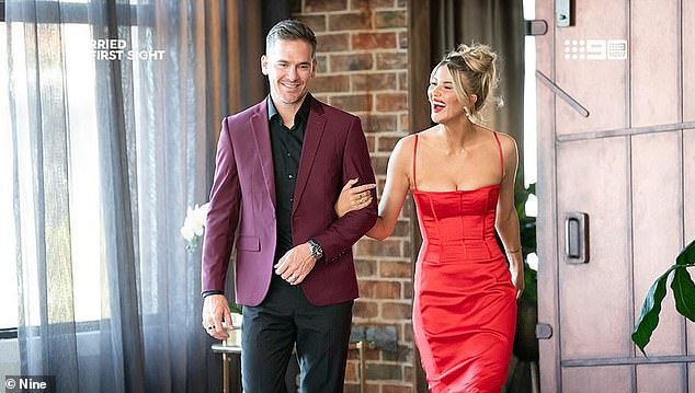 Jono's rocky relationship with Lauren Dunn ended after his texts with Ellie were revealed, with the bride refusing to believe they were friendly, innocent messages as he said.