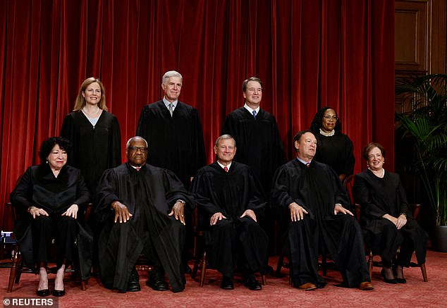 Judge Thomas is one of nine members of the Supreme Court, which currently has a 6-3 conservative majority