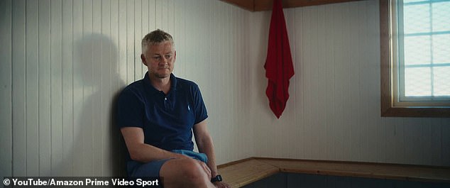 Ole Gunnar Solskjaer, United's hero in the Champions League final, is interviewed