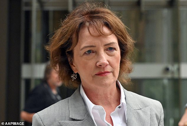 Ms Reynolds said she and her former chief of staff Fiona Brown (pictured) had both 'destroyed our reputations and seriously and irreparably compromised our health'.