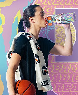 The basketball star has also signed a deal with Gatorade