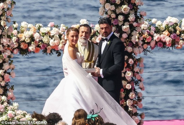 The sequel sees Blake Lively, 36, and Anna Kendrick, 38, reprise their roles from the hit 2018 film – with exclusive footage from DailyMail.com showing Lively's Emily Nelson marrying hunky actor Michele Morrone, 33