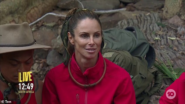 Candice Warner, the second star to be evicted from the show, also revealed she managed to smuggle a packet of sweets into the jungle.