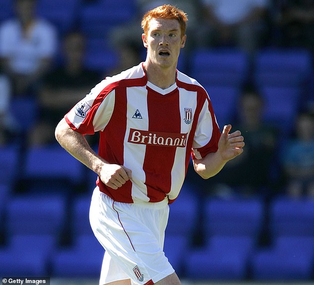 Kitson also played for Stoke in the Premier League, playing in all of England's top four divisions