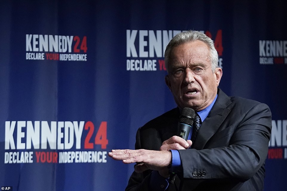 “Our brother Bobby's decision to run as a third-party candidate against Joe Biden is dangerous for our country,” his siblings Rory, Kerry, Joseph P. Kennedy II and Kathleen Kennedy Townsend said in a statement last fall.  Kennedy, 70, an environmental lawyer, is acting as an anti-vaccine activist.  His famous name has helped him rise in the polls.