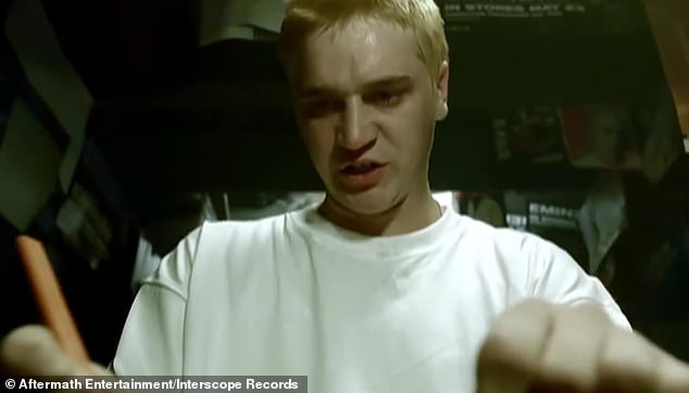 In the Stan music video, Devon's character adopts an eerily similar look to Eminem and syncs the lyrics to the song.