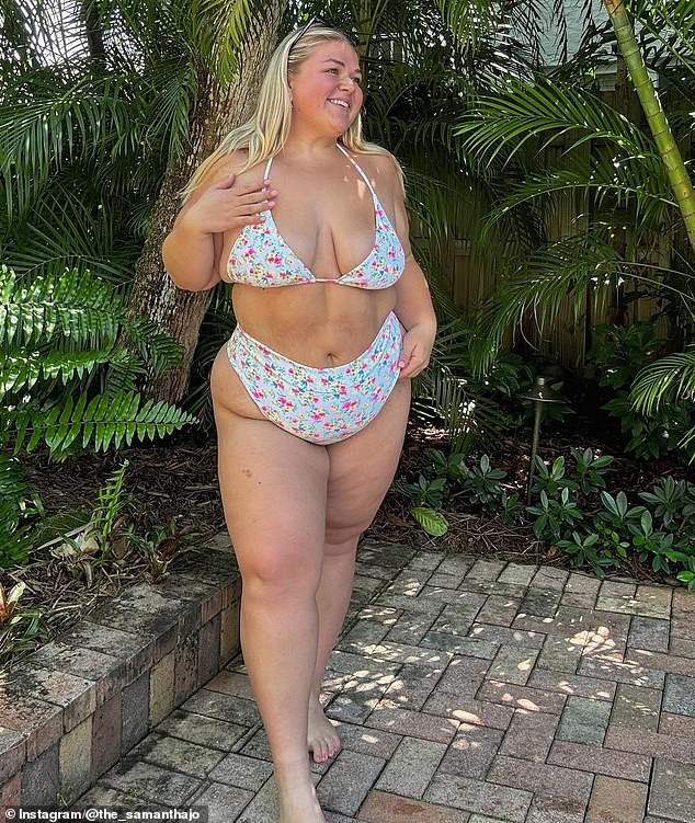 She went from a size 24 to a size 16 after losing 70 pounds with the help of weight-loss drugs.  She said people started treating her 'better' (seen after weight loss)