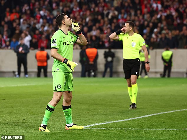 He was punished for mocking the home fans because he had become public enemy No. 1 among French supporters