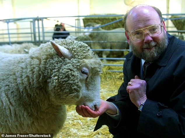 Professor Ian Wilmut, the scientist who led the team that cloned Dolly, worked with her at the Roslin Institute