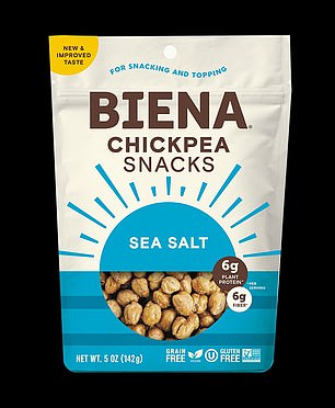 Ms. Vasquez did not recommend a particular brand of chickpea snacks, but said you can buy them at a store or make them at home