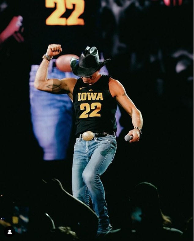 Despite Brown's hatred, Clark, who rose to fame during March Madness, was supported by country music star Tim McGraw, who wore her jersey on Thursday