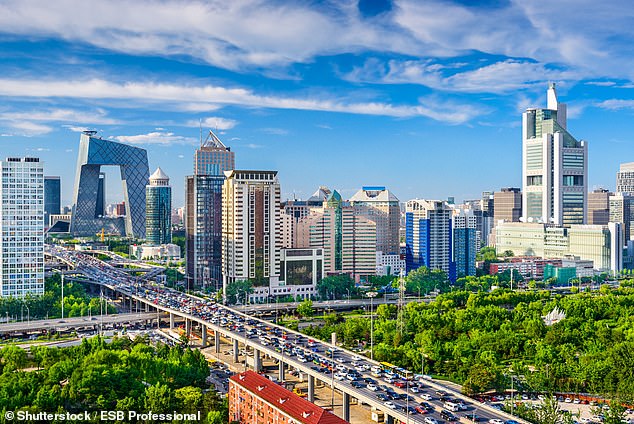 Ms Rinehart's comparison was hailed as 'an inspiration to all Australians who want our leaders to put us back on the path to prosperity' (pictured, Beijing)