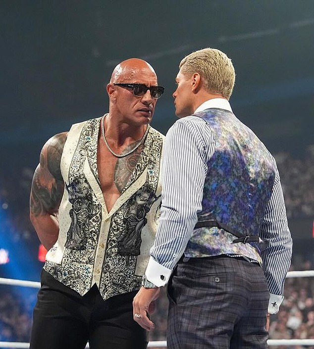 Cody has delighted wrestling fans as he clashed with the likes of Dwayne “The Rock” Johnson