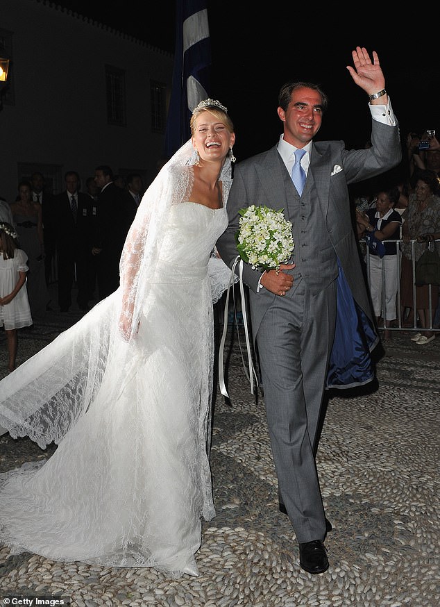 The couple seemed to have the most idyllic relationship and got married in 2010 on the Greek island of Spetses