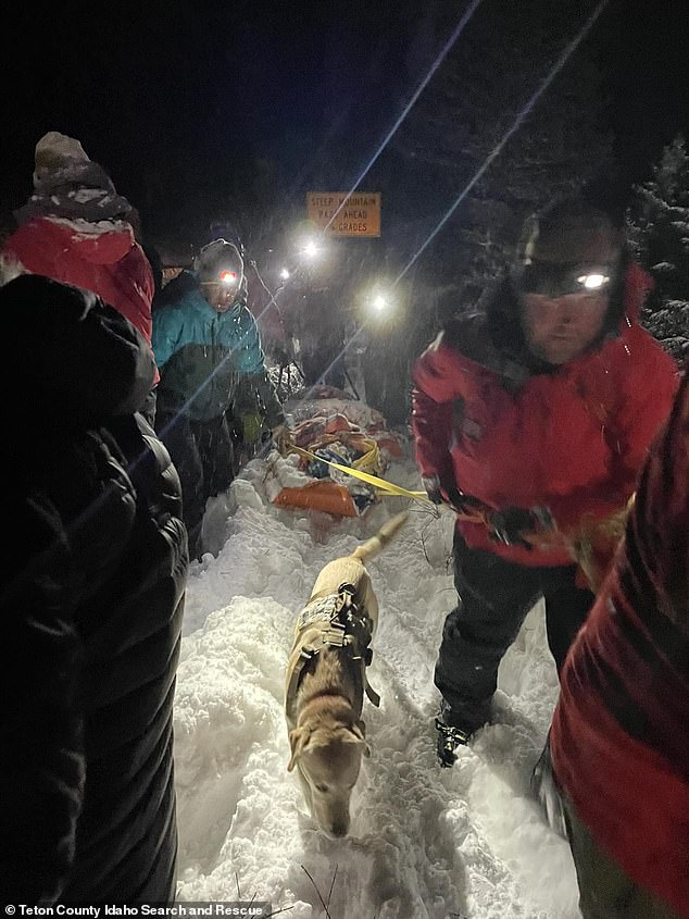 Halverson and his girlfriend ventured down a steeper, trackless slope, different from the groomed path most skiers took