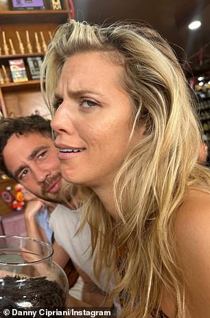 He posted a candid photo of AnnaLynne making a face