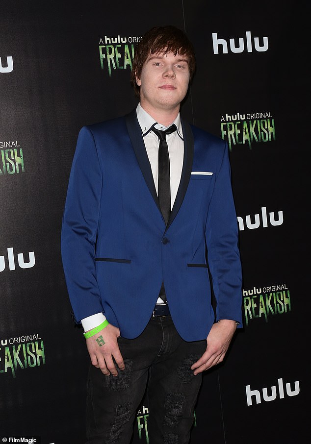 The star was pictured at a Hulu event in 2016