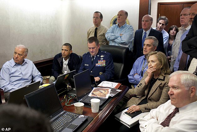 Obama and his Cabinet watched the 2011 assassination of Osama Bin Laden. Shy coordinated the US government's strategy to combat Al Qaeda and Taliban terrorists