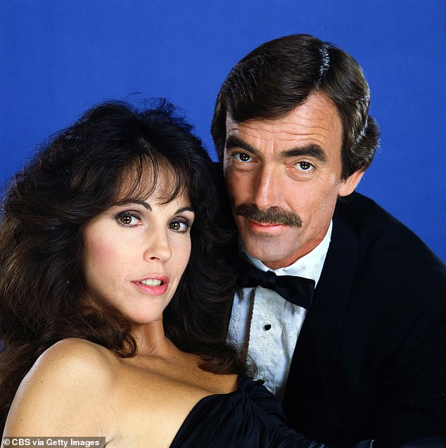 Pictured opposite co-star Pictured opposite costar Eric Braeden, who played her storyline husband Victor Newman on the soap