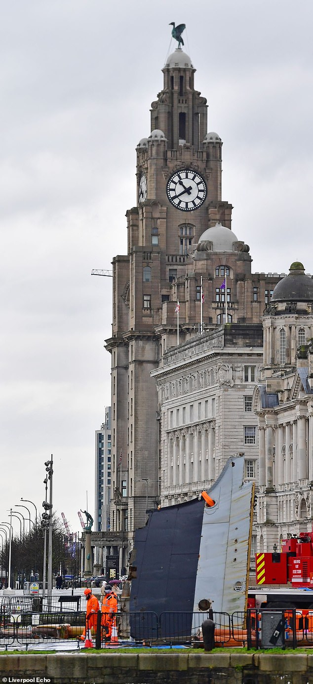 The historic ship will be replaced with a slavery reflection space as part of the redevelopment of Liverpool's Canning Dock