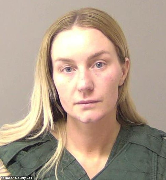 Allie Elizabeth Bardfield, a married mother of four, from Illinois, was accused of verbally abusing and raping an 11-year-old boy.  The young victim assisted police in the sting operations