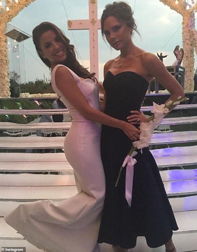 Victoria even designed Eva's wedding dress when she tied the knot with José Bastón a few years later in 2016, and was also her maid of honor on her big day