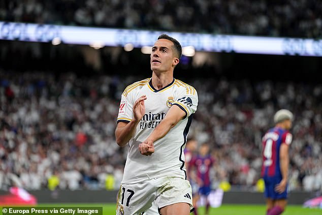 Lucas Vazquez came into the team for Dani Carvajal and didn't put a step wrong