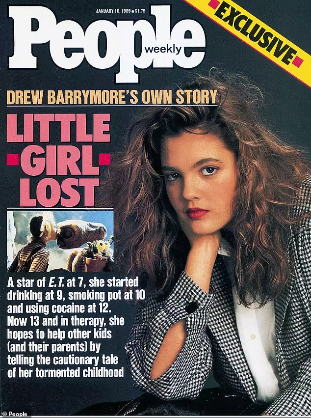 The Hollywood icon started her acting journey in her early childhood and made a big impression with her role in ET Pictured on the cover of People magazine in 1989.