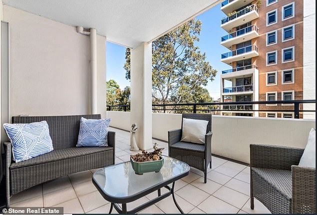 Young Australians on a tight budget who buy a small apartment in a more expensive postcode instead of a house in a less trendy neighborhood are less likely to become wealthy (pictured is an apartment that sold for $539,000 in October 2019)