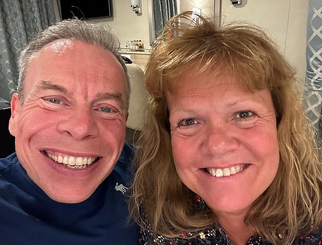 The couple were last seen together smiling for a selfie taken during a date night in October last year