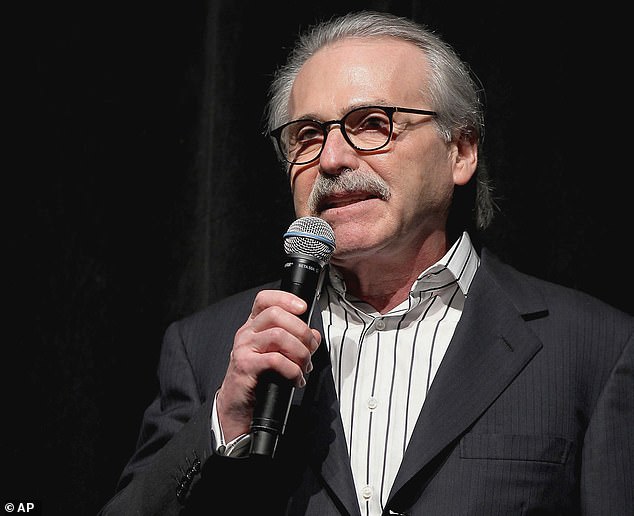 David Pecker, the publisher of the National Enquirer tabloid newspaper, is expected to be the prosecution's first witness Monday morning