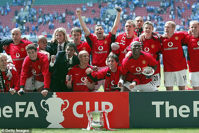 The great team Ten Hag was seemingly referring to reached three FA Cup finals in four years, while winning the showpiece in 2004