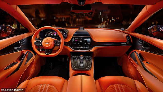 Most of the changes are in the interior, with Aston Martin giving it a refresh of materials, technology and extras.  The Tangerine interior is – fortunately – one of the many options