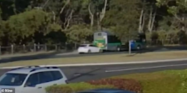 A woman and her dog have died after a fiery crash involving a public bus and a car in Perth's northern suburbs