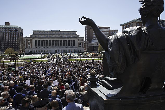 Columbia University professors speak out in solidarity with their students' right to protest without arrest on Columbia University's campus