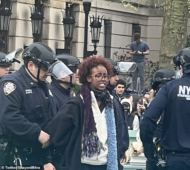 Isra Hirsi, the daughter of Quad member Rep.  Ilhan Omar was arrested and subsequently suspended for participating in anti-Israel protests at Columbia University