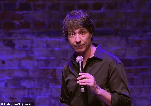 Arj Barker said baby Clara should not have taken part in the over-15s show