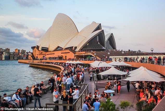 Mark said Australians are considered easy-going but have an 'aversion to doing anything social on a weekday'