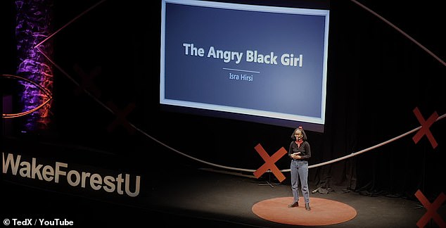 Hirsi — who says she has been kicked out of campus housing and banned from the dining hall — has long been an activist rabble-rouser, as evidenced by a 2020 TEDxTalk at Wake Forest University in North Carolina.