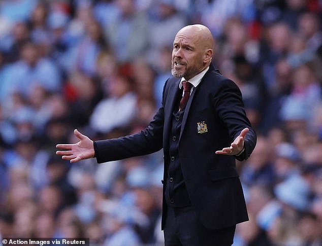 Ten Hag defended the Brazilian's controversial celebration but admitted Antony should not have allowed his temperament to get the better of him