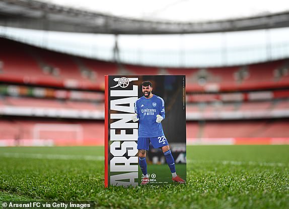 LONDON, ENGLAND - APRIL 23: Arsenal matchday program before the Premier League match between Arsenal FC and Chelsea FC at Emirates Stadium on April 23, 2024 in London, England.  (Photo by Stuart MacFarlane/Arsenal FC via Getty Images)